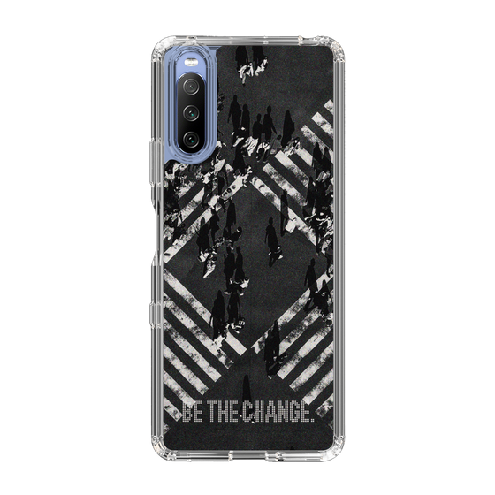 Slim Protection Case［ Original - Dot Overlay - BE THE CHANGE/B ］