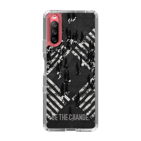 Slim Protection Case［ Original - Dot Overlay - BE THE CHANGE/B ］