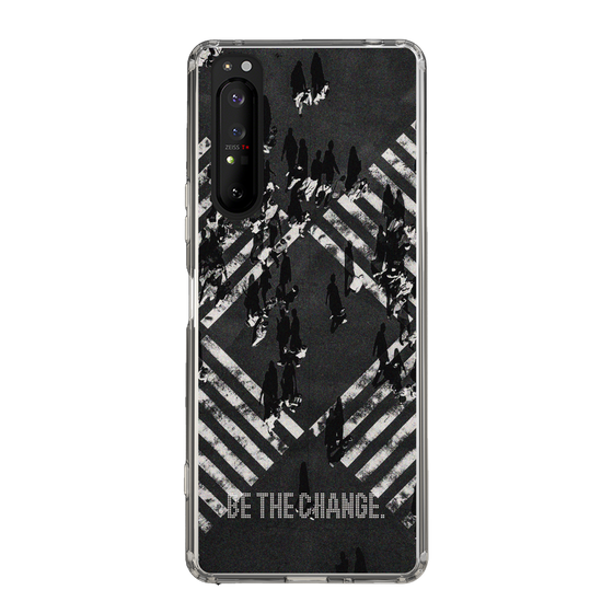 Slim Protection Case［ Original - Dot Overlay - BE THE CHANGE/B ］