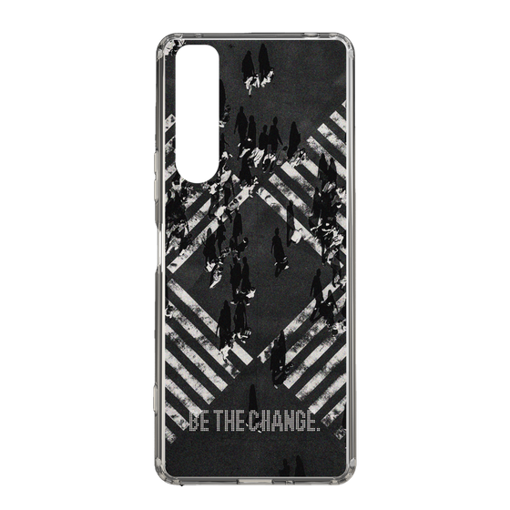Slim Protection Case［ Original - Dot Overlay - BE THE CHANGE/B ］