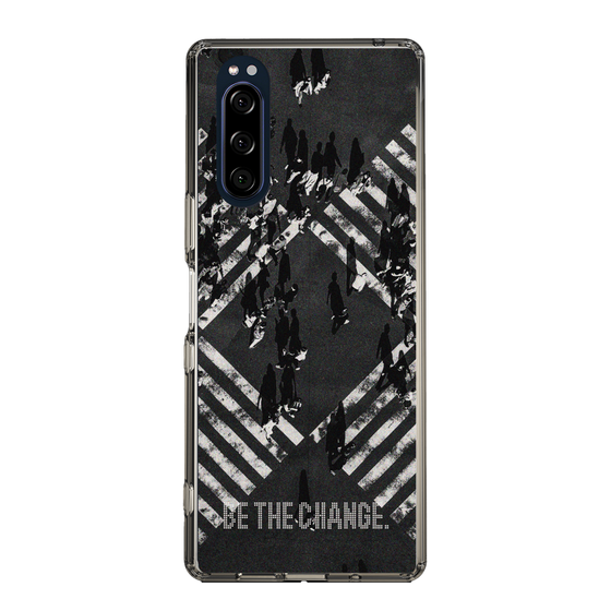 Slim Protection Case［ Original - Dot Overlay - BE THE CHANGE/B ］