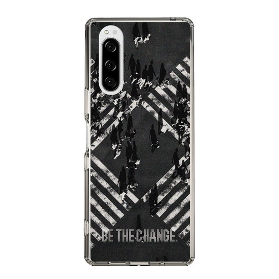 Slim Protection Case［ Original - Dot Overlay - BE THE CHANGE/B ］