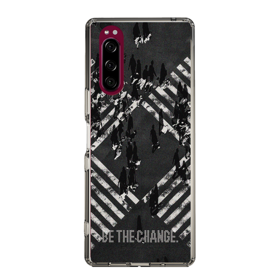Slim Protection Case［ Original - Dot Overlay - BE THE CHANGE/B ］