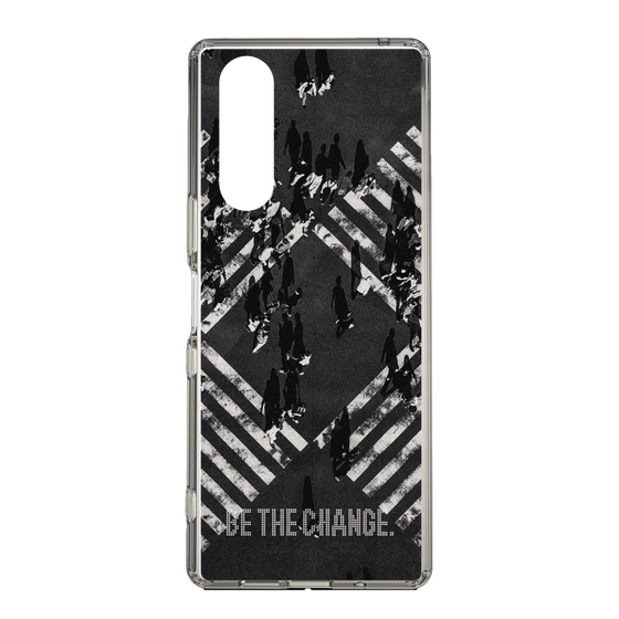Slim Protection Case［ Original - Dot Overlay - BE THE CHANGE/B ］