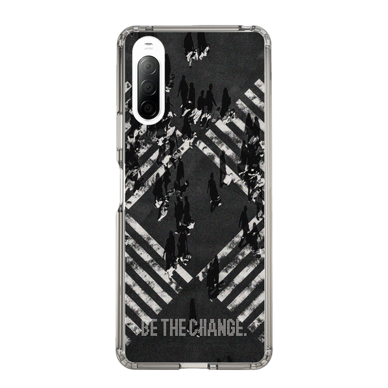 Slim Protection Case［ Original - Dot Overlay - BE THE CHANGE/B ］