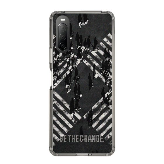 Slim Protection Case［ Original - Dot Overlay - BE THE CHANGE/B ］
