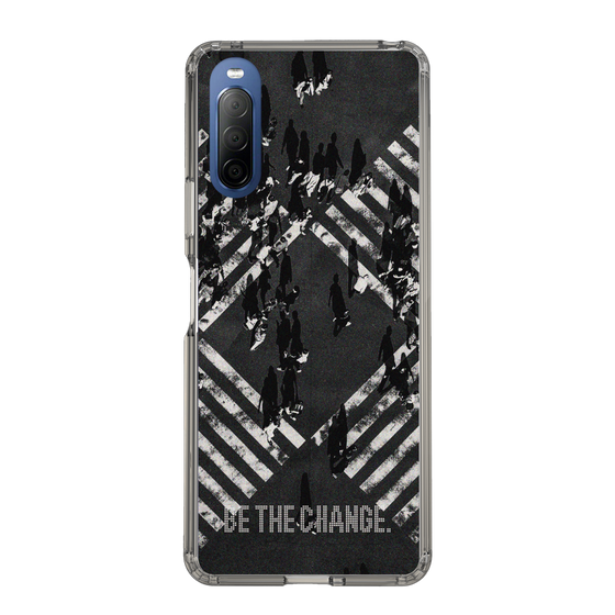 Slim Protection Case［ Original - Dot Overlay - BE THE CHANGE/B ］
