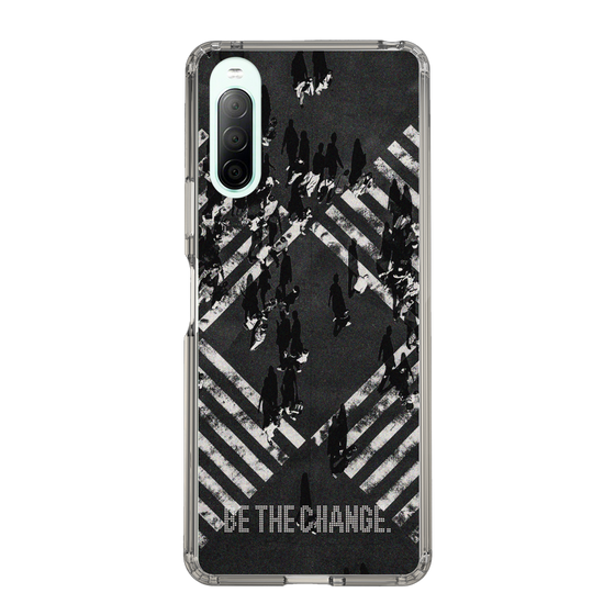 Slim Protection Case［ Original - Dot Overlay - BE THE CHANGE/B ］