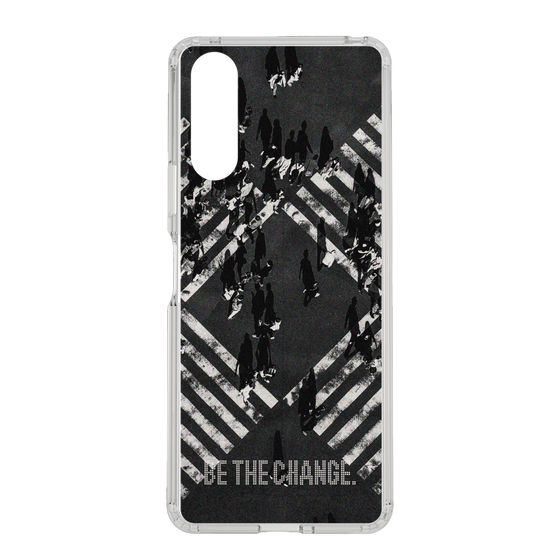 Slim Protection Case［ Original - Dot Overlay - BE THE CHANGE/B ］