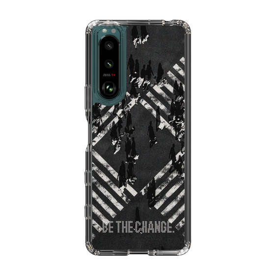 Slim Protection Case［ Original - Dot Overlay - BE THE CHANGE/B ］