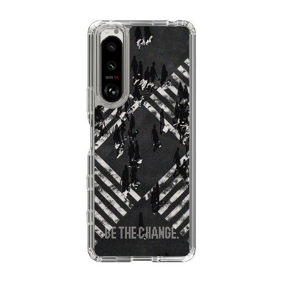 Slim Protection Case［ Original - Dot Overlay - BE THE CHANGE/B ］