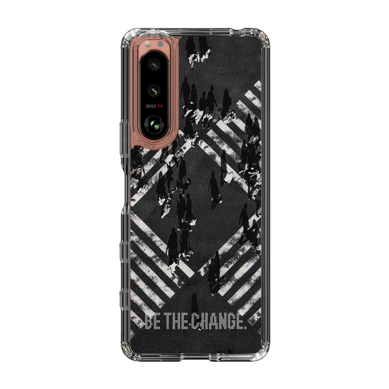 Slim Protection Case［ Original - Dot Overlay - BE THE CHANGE/B ］
