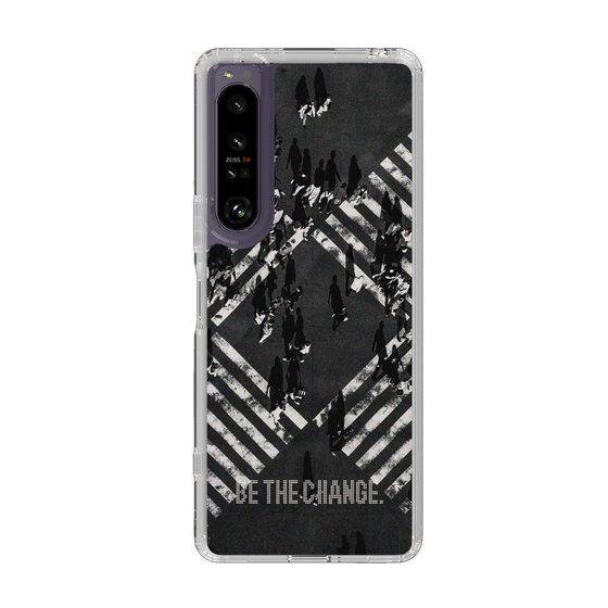 Slim Protection Case［ Original - Dot Overlay - BE THE CHANGE/B ］