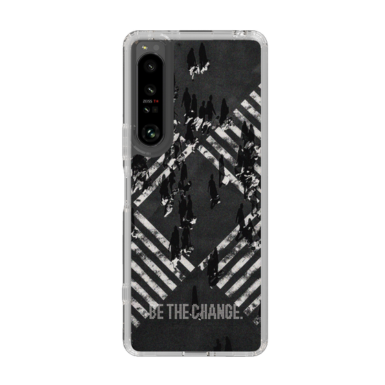 Slim Protection Case［ Original - Dot Overlay - BE THE CHANGE/B ］