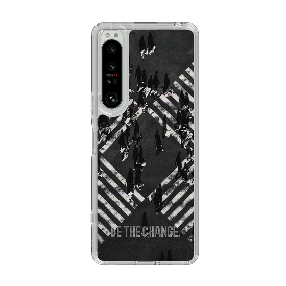 Slim Protection Case［ Original - Dot Overlay - BE THE CHANGE/B ］