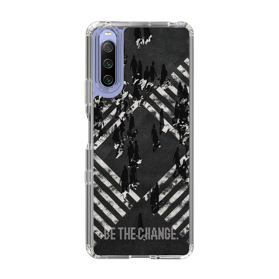 Slim Protection Case［ Original - Dot Overlay - BE THE CHANGE/B ］