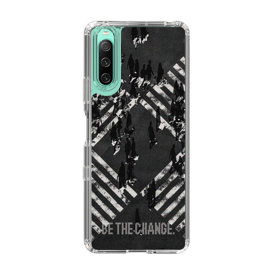 Slim Protection Case［ Original - Dot Overlay - BE THE CHANGE/B ］