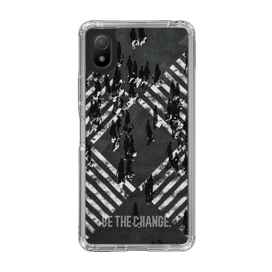 Slim Protection Case［ オリジナル - ドットオーバーレイ - BE THE CHANGE/B ］