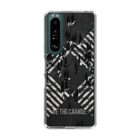 Slim Protection Case［ Original - Dot Overlay - BE THE CHANGE/B ］