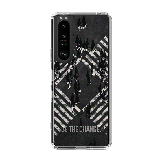 Slim Protection Case［ Original - Dot Overlay - BE THE CHANGE/B ］