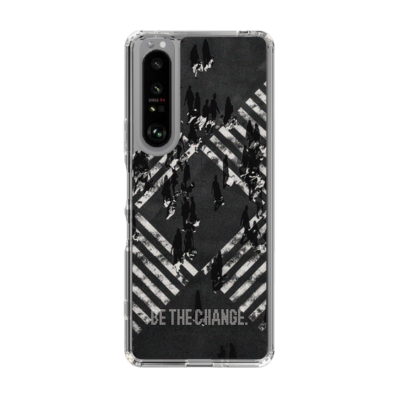 Slim Protection Case［ Original - Dot Overlay - BE THE CHANGE/B ］