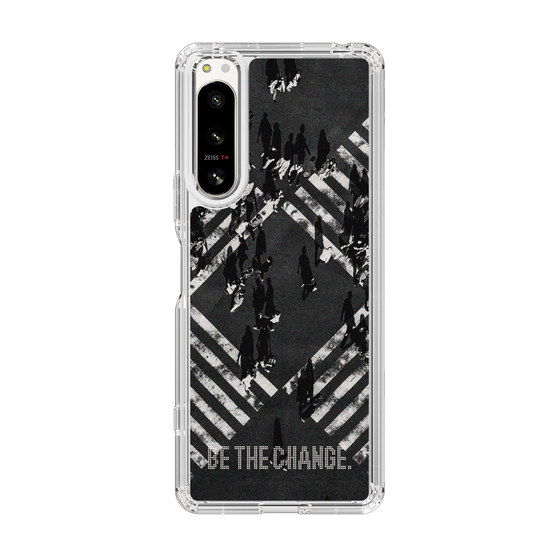 Slim Protection Case［ Original - Dot Overlay - BE THE CHANGE/B ］