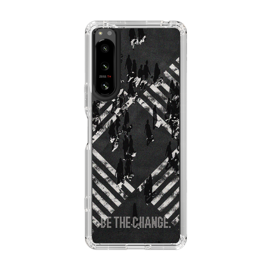 Slim Protection Case［ Original - Dot Overlay - BE THE CHANGE/B ］