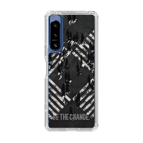 Slim Protection Case［ Original - Dot Overlay - BE THE CHANGE/B ］