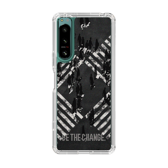 Slim Protection Case［ Original - Dot Overlay - BE THE CHANGE/B ］