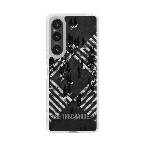 Slim Protection Case［ Original - Dot Overlay - BE THE CHANGE/B ］
