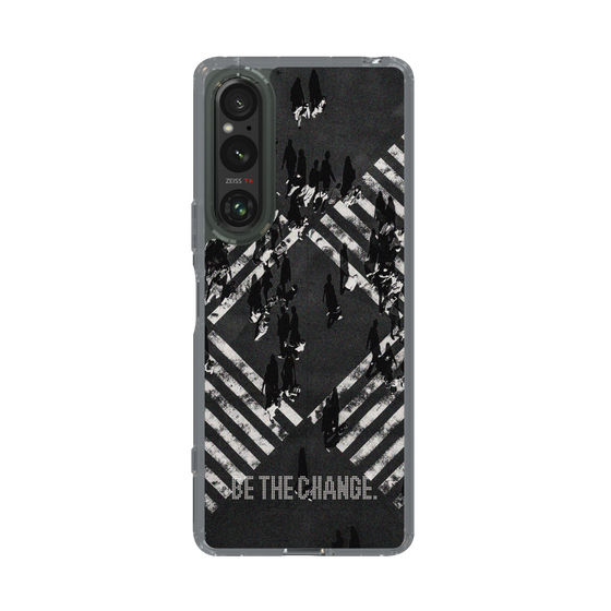 Slim Protection Case［ Original - Dot Overlay - BE THE CHANGE/B ］