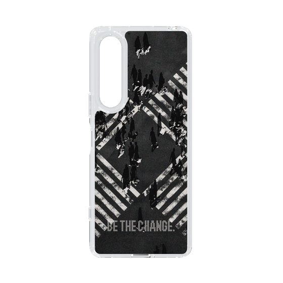 Slim Protection Case［ Original - Dot Overlay - BE THE CHANGE/B ］