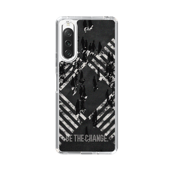 Slim Protection Case［ Original - Dot Overlay - BE THE CHANGE/B ］