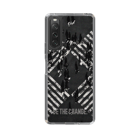 Slim Protection Case［ Original - Dot Overlay - BE THE CHANGE/B ］