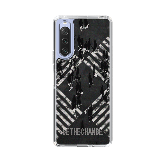 Slim Protection Case［ Original - Dot Overlay - BE THE CHANGE/B ］