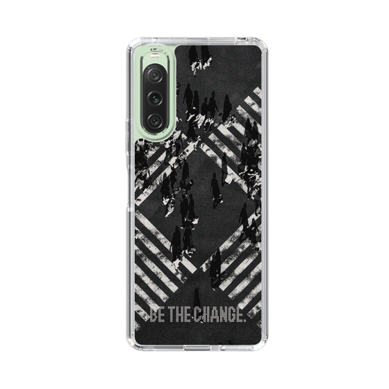 Slim Protection Case［ Original - Dot Overlay - BE THE CHANGE/B ］