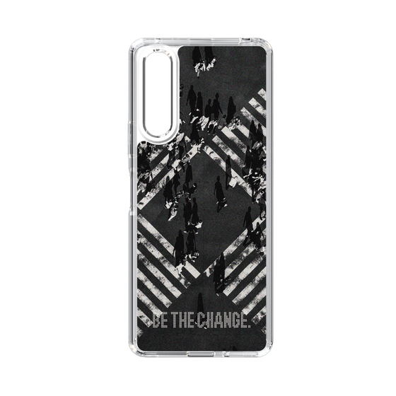 Slim Protection Case［ Original - Dot Overlay - BE THE CHANGE/B ］