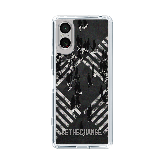 Slim Protection Case［ Original - Dot Overlay - BE THE CHANGE/B ］