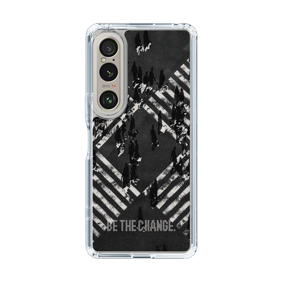 Slim Protection Case［ Original - Dot Overlay - BE THE CHANGE/B ］