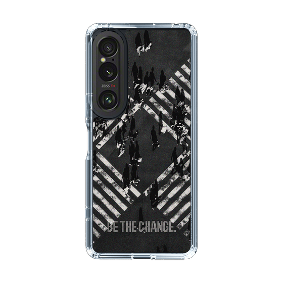 Slim Protection Case［ Original - Dot Overlay - BE THE CHANGE/B ］