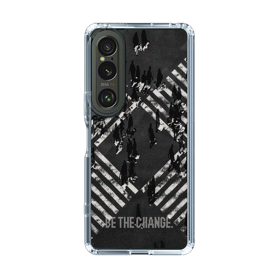Slim Protection Case［ Original - Dot Overlay - BE THE CHANGE/B ］