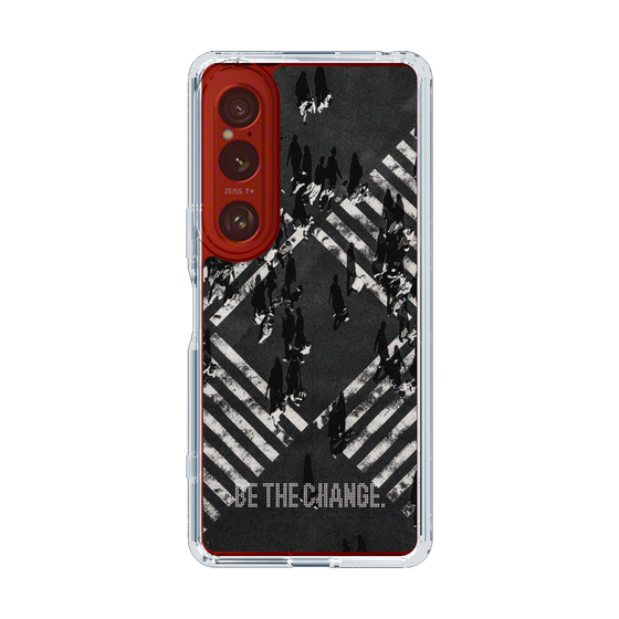 Slim Protection Case［ Original - Dot Overlay - BE THE CHANGE/B ］