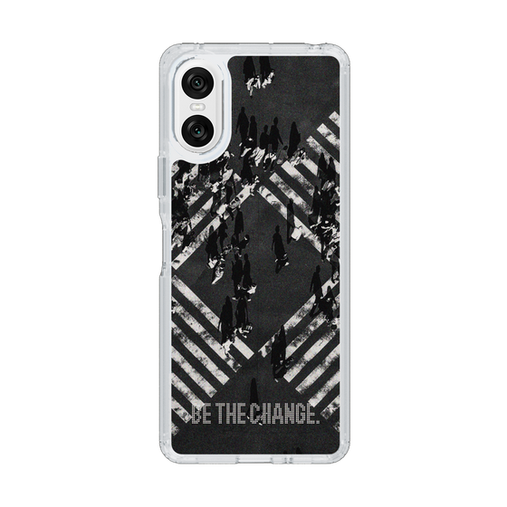 Slim Protection Case［ Original - Dot Overlay - BE THE CHANGE/B ］