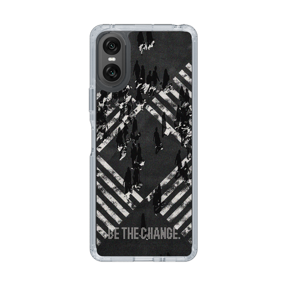 Slim Protection Case［ Original - Dot Overlay - BE THE CHANGE/B ］