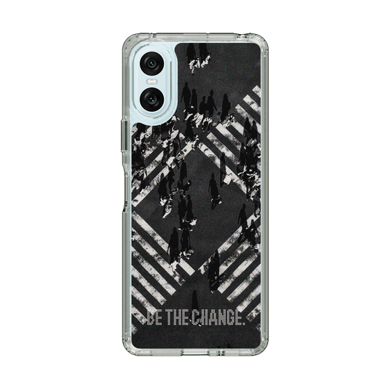 Slim Protection Case［ Original - Dot Overlay - BE THE CHANGE/B ］