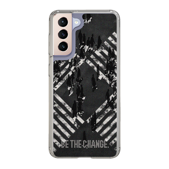 Slim Protection Case［ Original - Dot Overlay - BE THE CHANGE/B ］