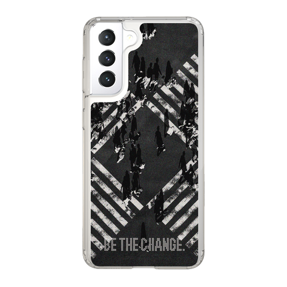 Slim Protection Case［ Original - Dot Overlay - BE THE CHANGE/B ］