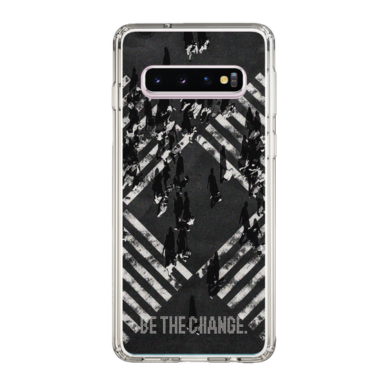 Slim Protection Case［ Original - Dot Overlay - BE THE CHANGE/B ］