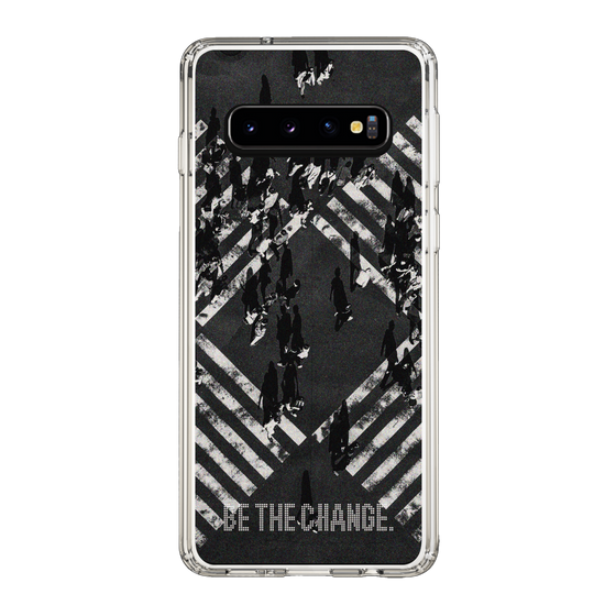 Slim Protection Case［ Original - Dot Overlay - BE THE CHANGE/B ］