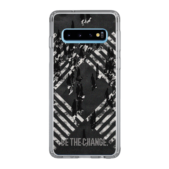 Slim Protection Case［ Original - Dot Overlay - BE THE CHANGE/B ］